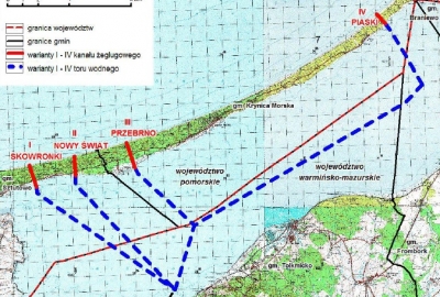 W Elblągu: o budowie kanału żeglugowego przez Mierzeję Wiślaną